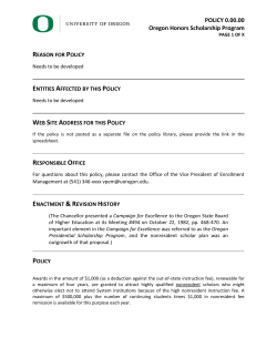 Policy Document
