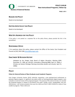 Policy Document