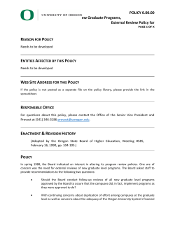 Policy Document