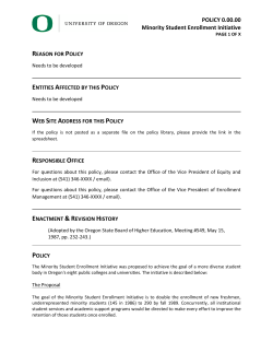 Policy Document