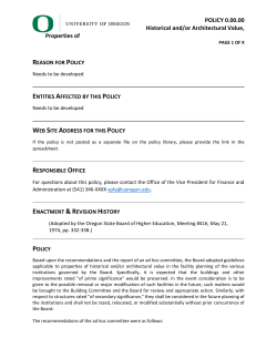 Policy Document