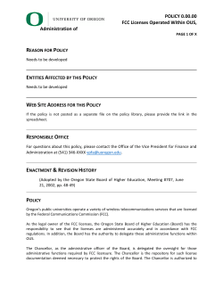 Policy Document