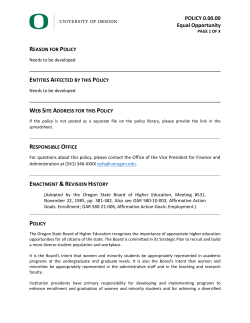 Policy Document