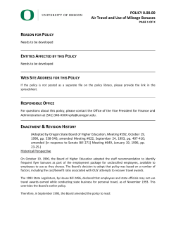 Policy Document