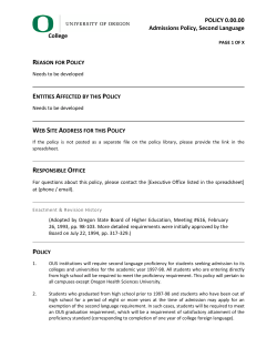 Policy Document