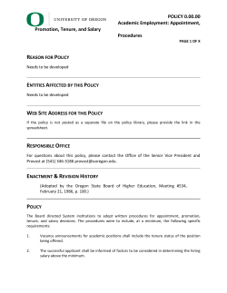 Policy Document