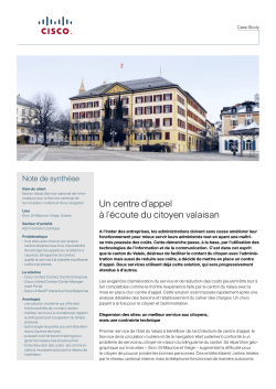 CISCO Callcenter Kanton Wallis RZ screen f