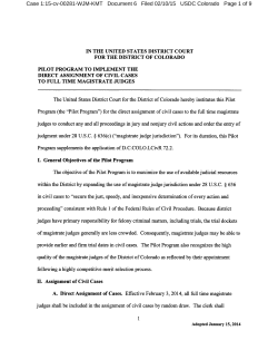 7 Consent to Assignment of Magistrate Judge Form