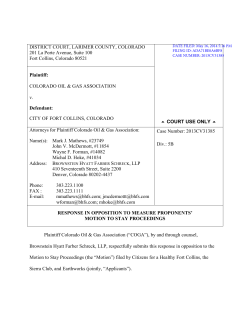 28 Response to Motion to Stay