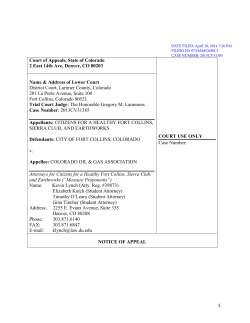 21 Measure Proponents Notice of Appeal 41814