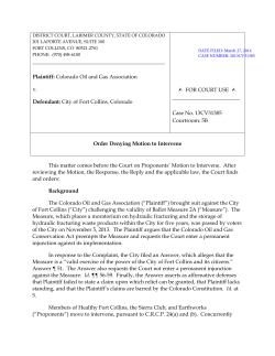 18 Order Denying Motion to Intervene