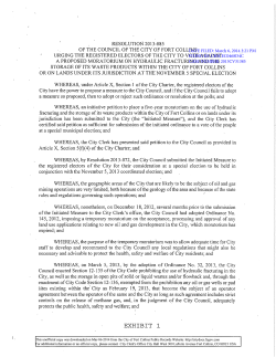 12a Exhibit 1 to Response in Opposition to Motion to Intervene