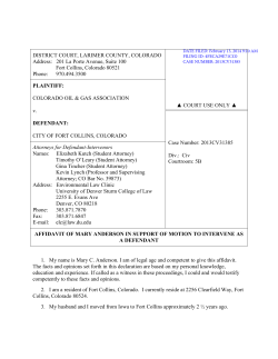 10c Mary C Anderson Affidavit