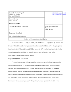 41 Motion for Determination of Jurisdiction