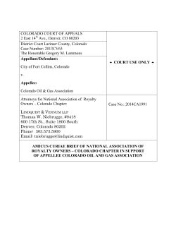 31 National Association of Royalty Owners - Amicus Brief