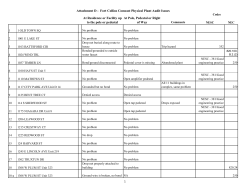 Attachment D: Driveout Results