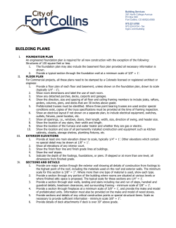 HVAC Load Calculations and Duct Design Requirements for Single-family Permit Submittals