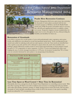 2015 Resource Management Annual Report