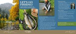 New! Fishing brochure