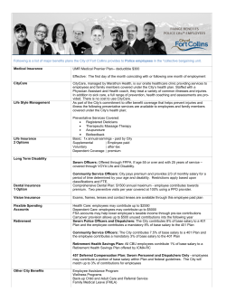 Police CBU Benefits