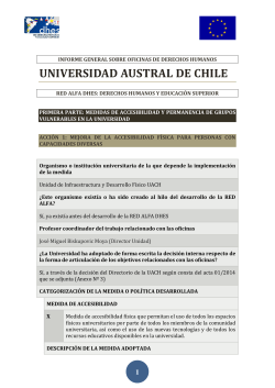 UNIVERSIDAD AUSTRAL DE CHILE