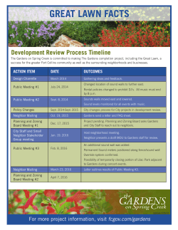 Development Review Process Timeline (PDF doc)