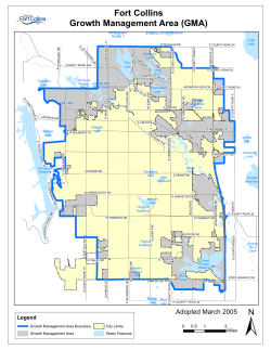 Fort Collins Growth Management Area (PDF)