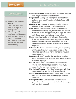 Application Tip Sheet (PDF)