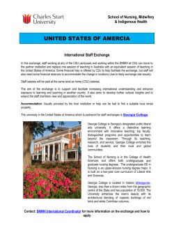 USA (Georgia College University)