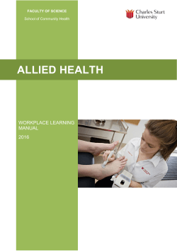 SCH Allied Health WPL Manual 2016.pdf