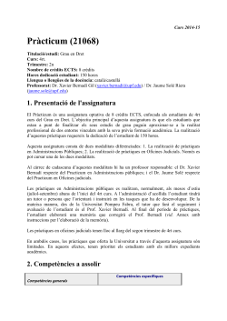 Pla docent