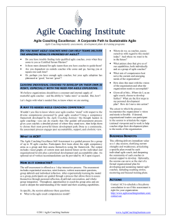 Coaching Maturity&nbsp;Assessments