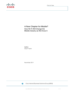 A New Chapter for Mobile?
