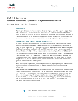 Global E-Commerce