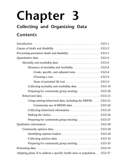 PATCH - Chapter 3: Collecting and organizing data