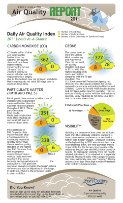 2011 Air Quality Report