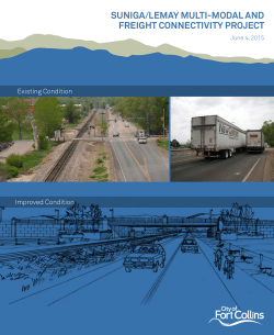 2015 TIGER Grant Submittal (Executive Summary)