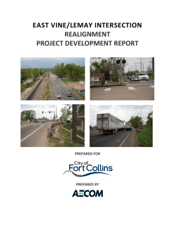 Executive Summary Vine/Lemay Intersection Realignment Project Development Report