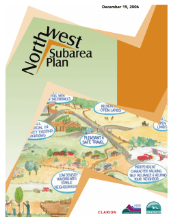Northwest Subarea Plan