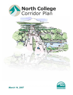 North College Corridor Plan