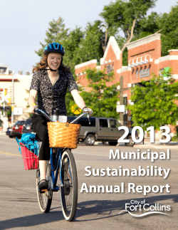 Fort Collins Municipal Climate Protection Plan (2013)