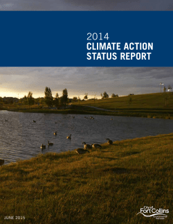 2014 Climate Action Status Report