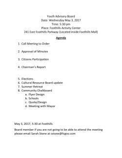 Agenda