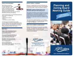 Meeting Guide for Public Participation