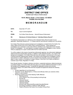 Individual History Record