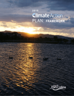 2015 Climate Action Plan Framework
