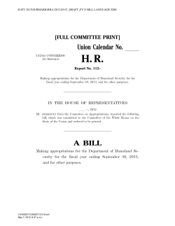 draft spending bill