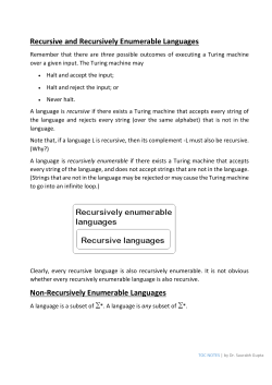 TOC - Turing Machine