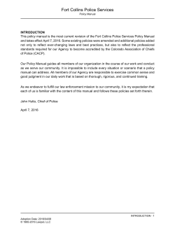 Policy Manual (PDF)