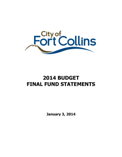 2014 Budget Revisions (PDF)